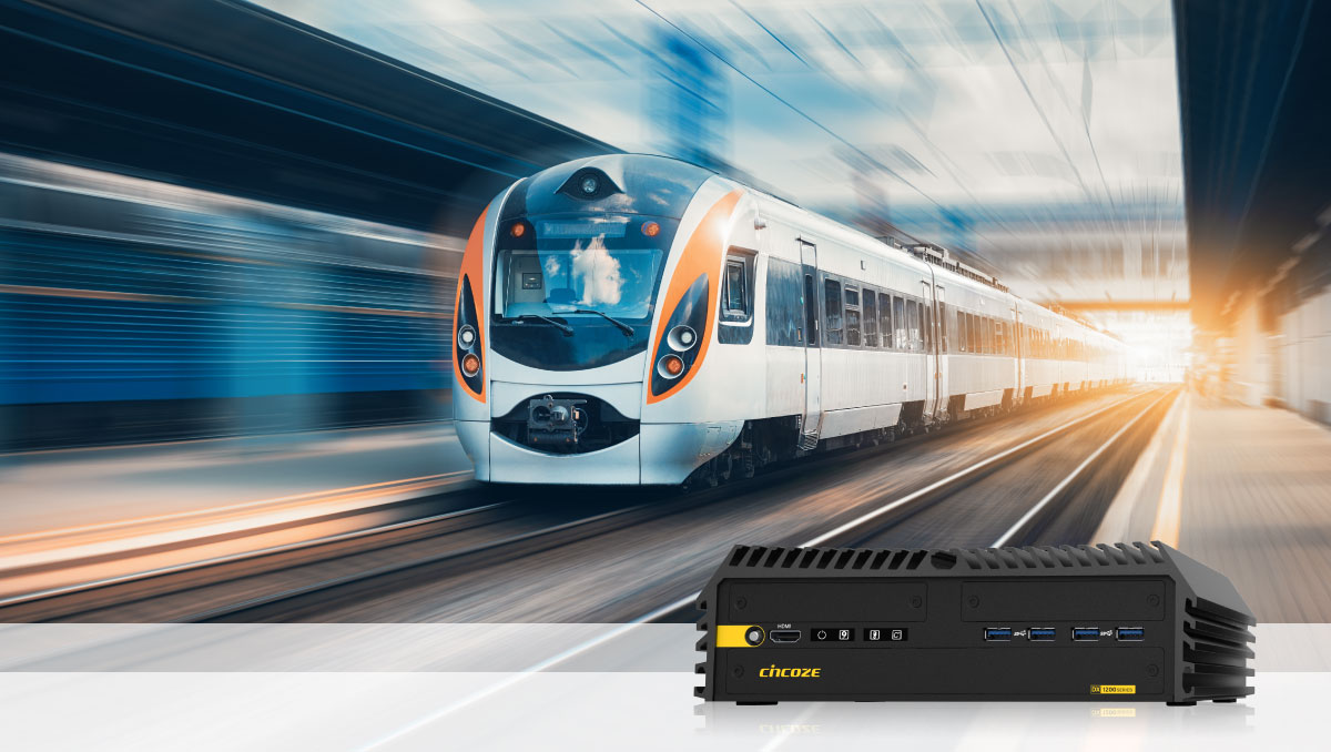 Cincoze DX-1200 Industrial Computer Powers Multiple Railway Computing Applications