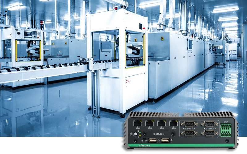 Electronics Manufacturer Optimizes Production by Monitoring Equipment with DE-1000 PC-based Log Recorder