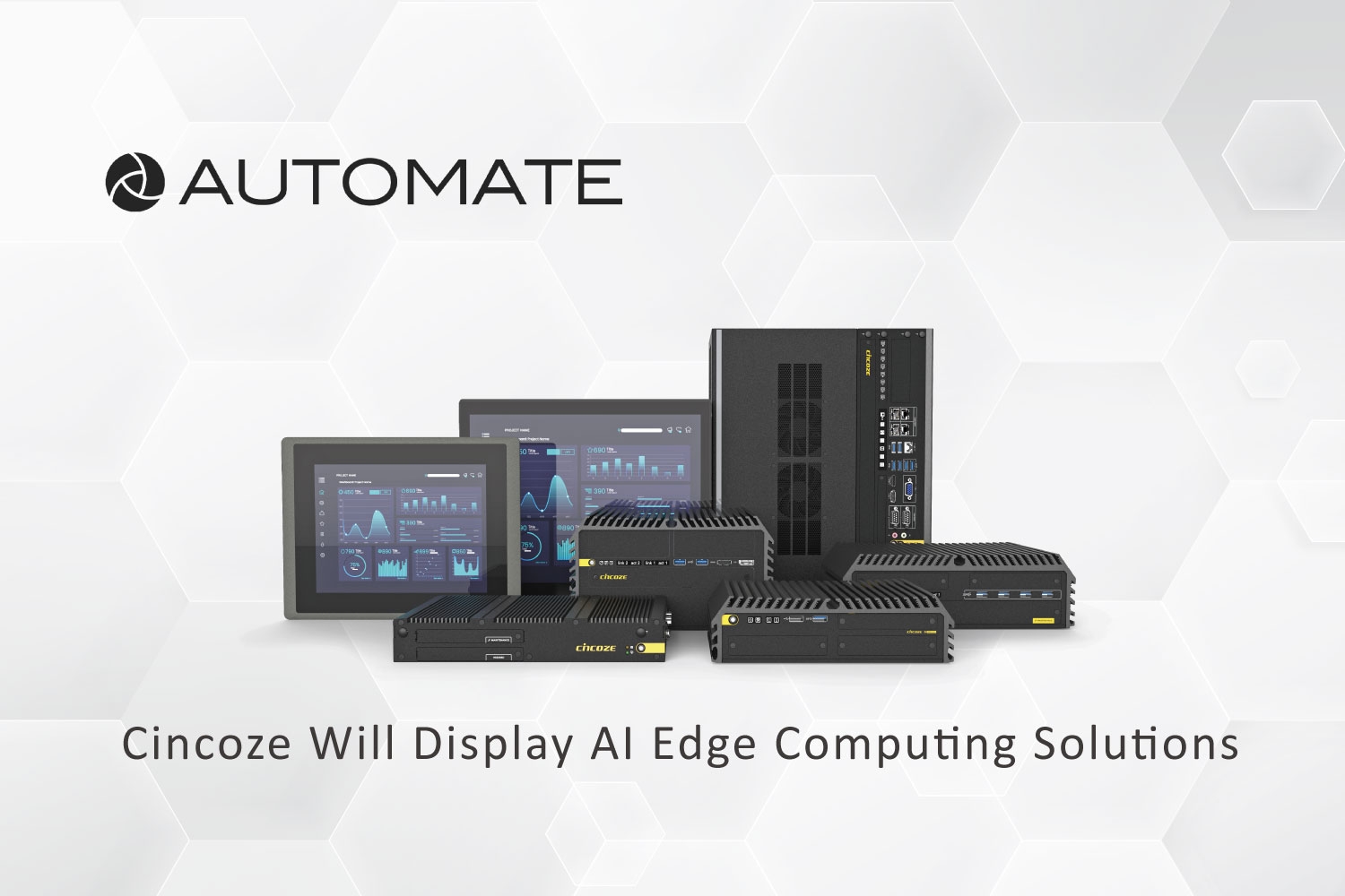 Automate 2024: Cincoze Will Display AI Edge Computing Solutions