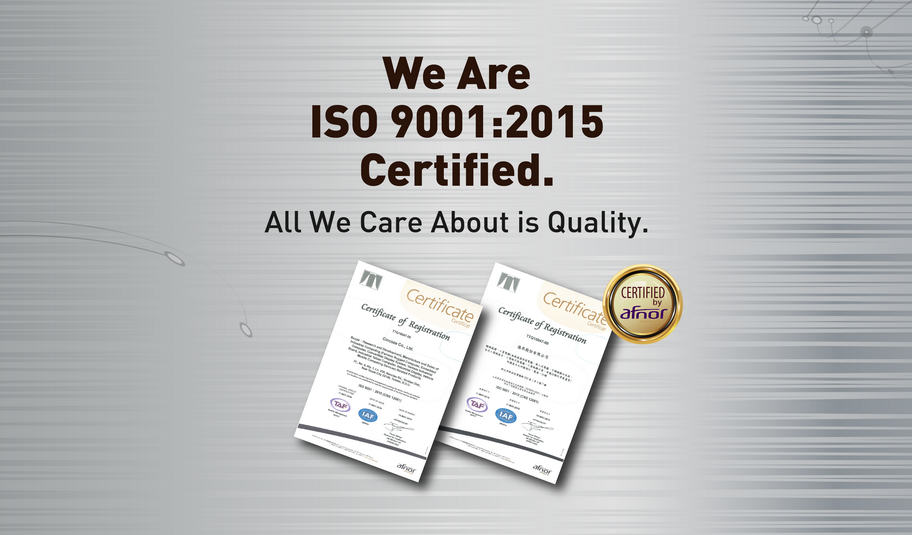 Cincoze is Officially ISO 9001:2015 (CNS 12681) Certified Now