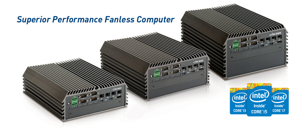 Cincoze Superior Performance Fanless Computer with 4th generation Intel® Core™ i LGA1150 socket type processor