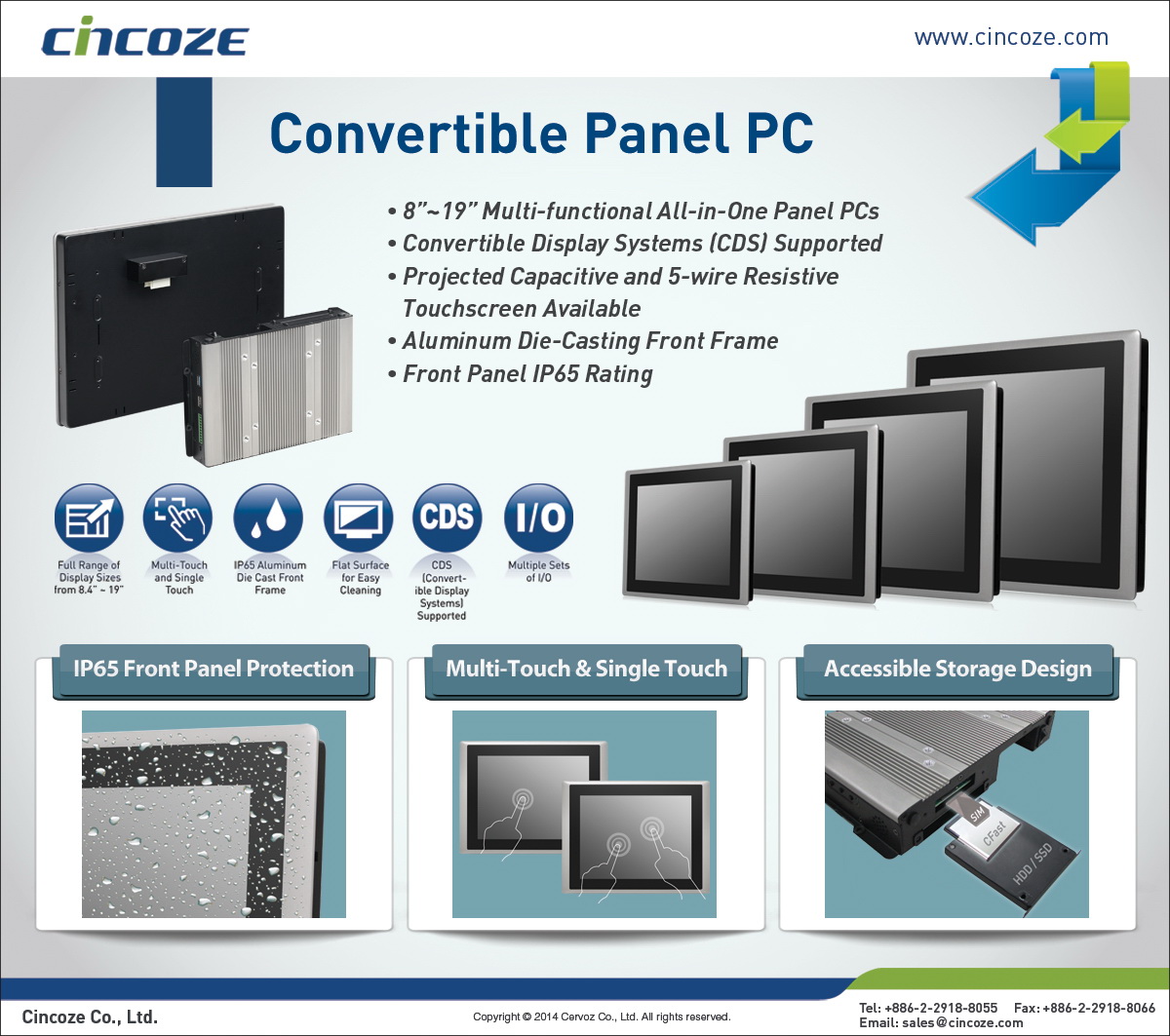 Convertible Panel PC