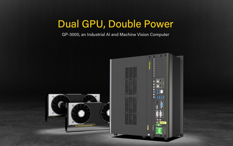 Cincoze發表工業級高效能GPU運算旗艦機種 GP-3000 Series