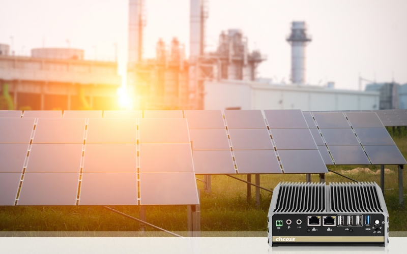 Cincoze DA-1000 有效優化太陽能發電系統的監控與管理