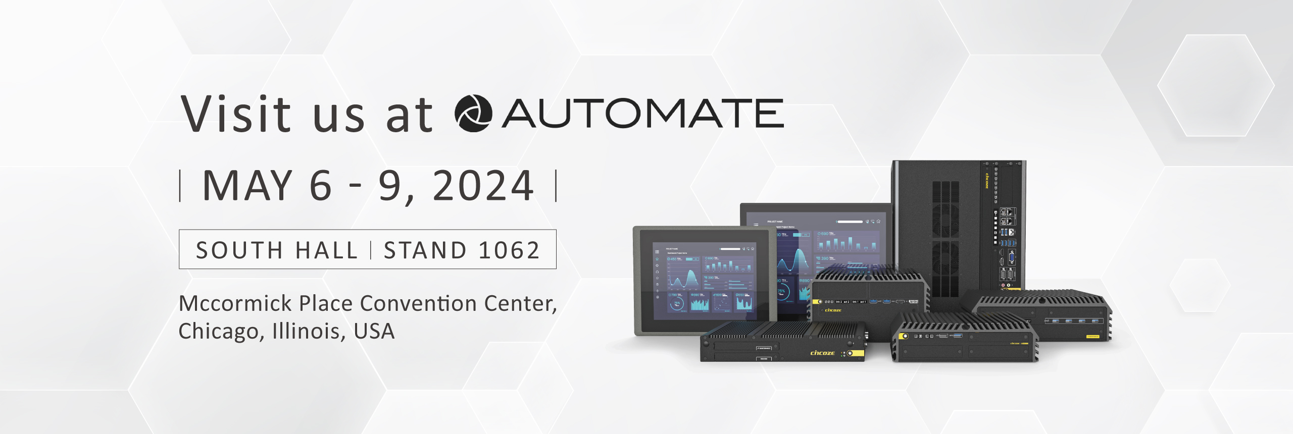 Visit Cincoze at Automate Show 2024 !