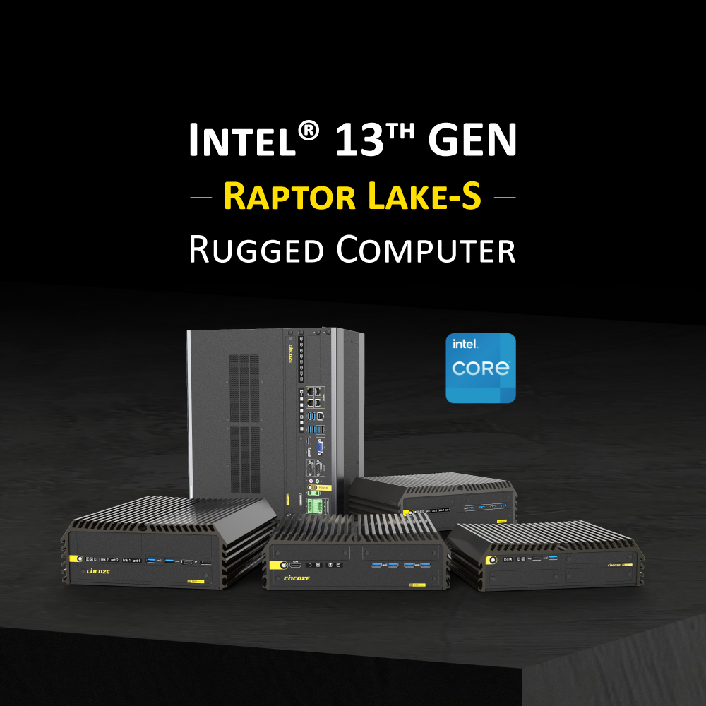 Intel 13th GEN Raptor Lake-S Rugged Computer