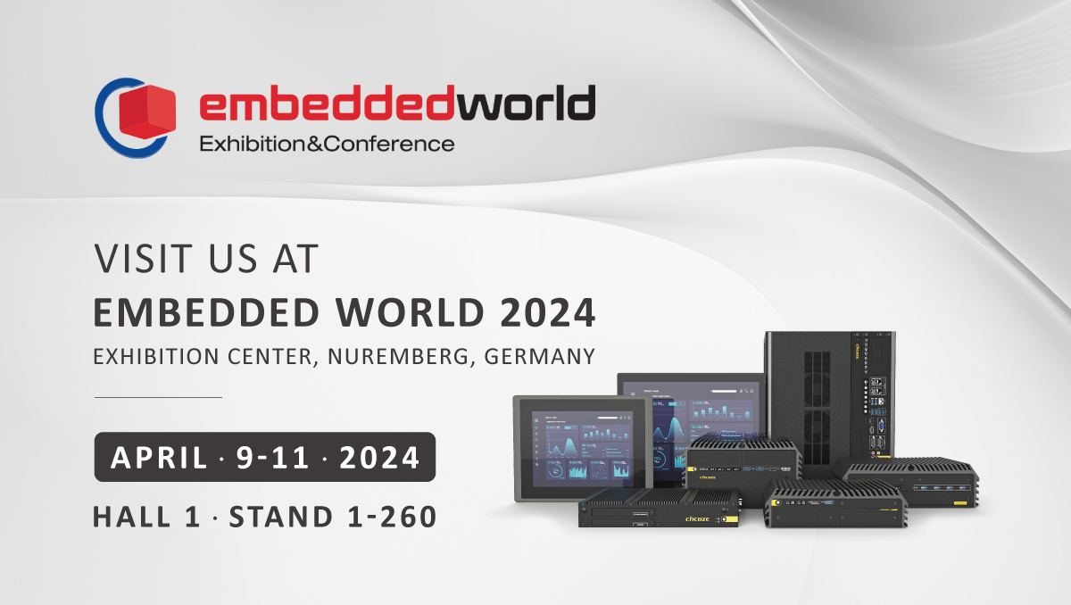 Besuchen Sie Cincoze auf der Embedded World 2024!