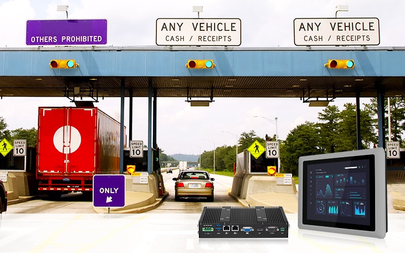 Cincoze CS-115 / P1101 Increases Working Efficiency for Highway Toll Collection Terminals