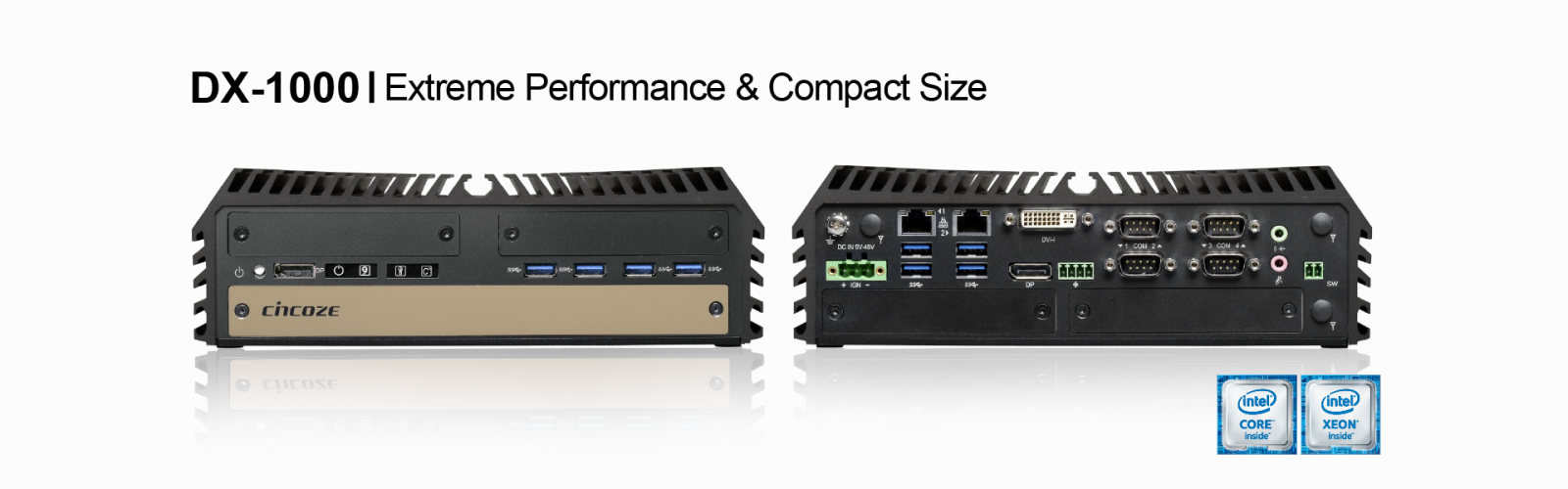 Cincoze Launches Rugged Workstation with 7th/6th Generation Intel® Xeon® E3 and Core™ Processors